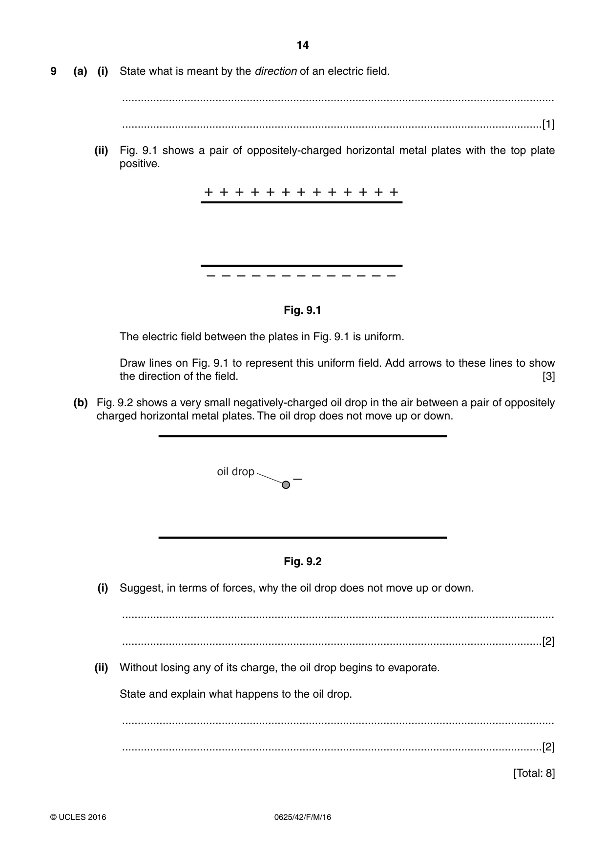 Cambridge IGCSE Physics 0625 2016 Feb/March Paper 4 · Variant 2 question paper, page 14 of 16