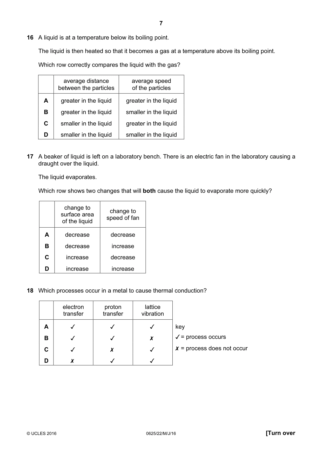 Cambridge IGCSE Physics 0625 2016 May/June Paper 2 · Variant 2 question paper, page 7 of 16