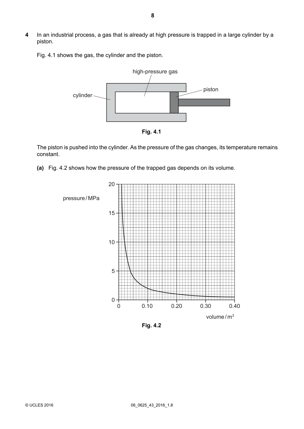 Cambridge IGCSE Physics 0625 2016 May/June Paper 4 · Variant 3 question paper, page 8 of 24