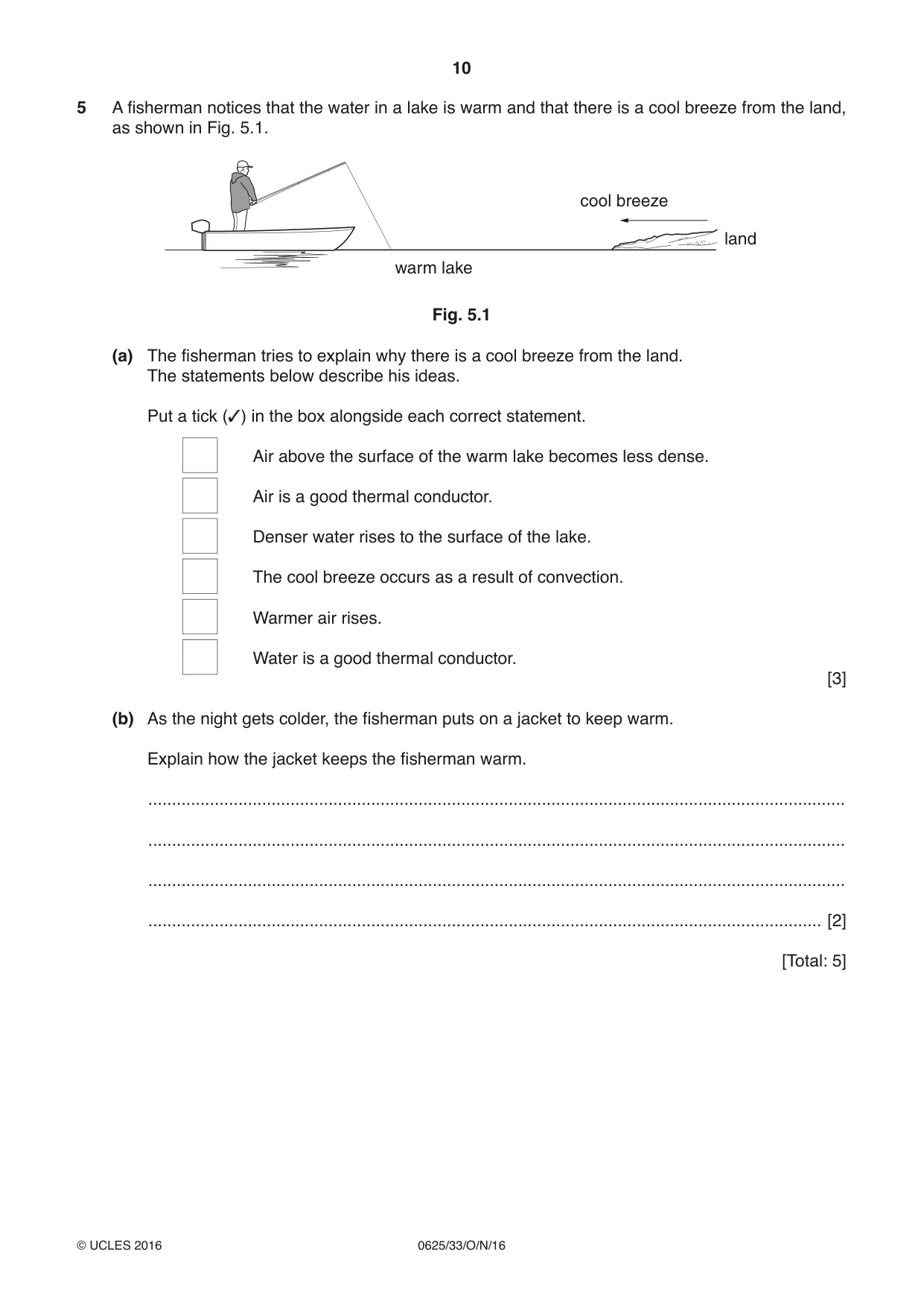 Cambridge IGCSE Physics 0625 2016 Oct/Nov Paper 3 · Variant 3 question paper, page 10 of 20