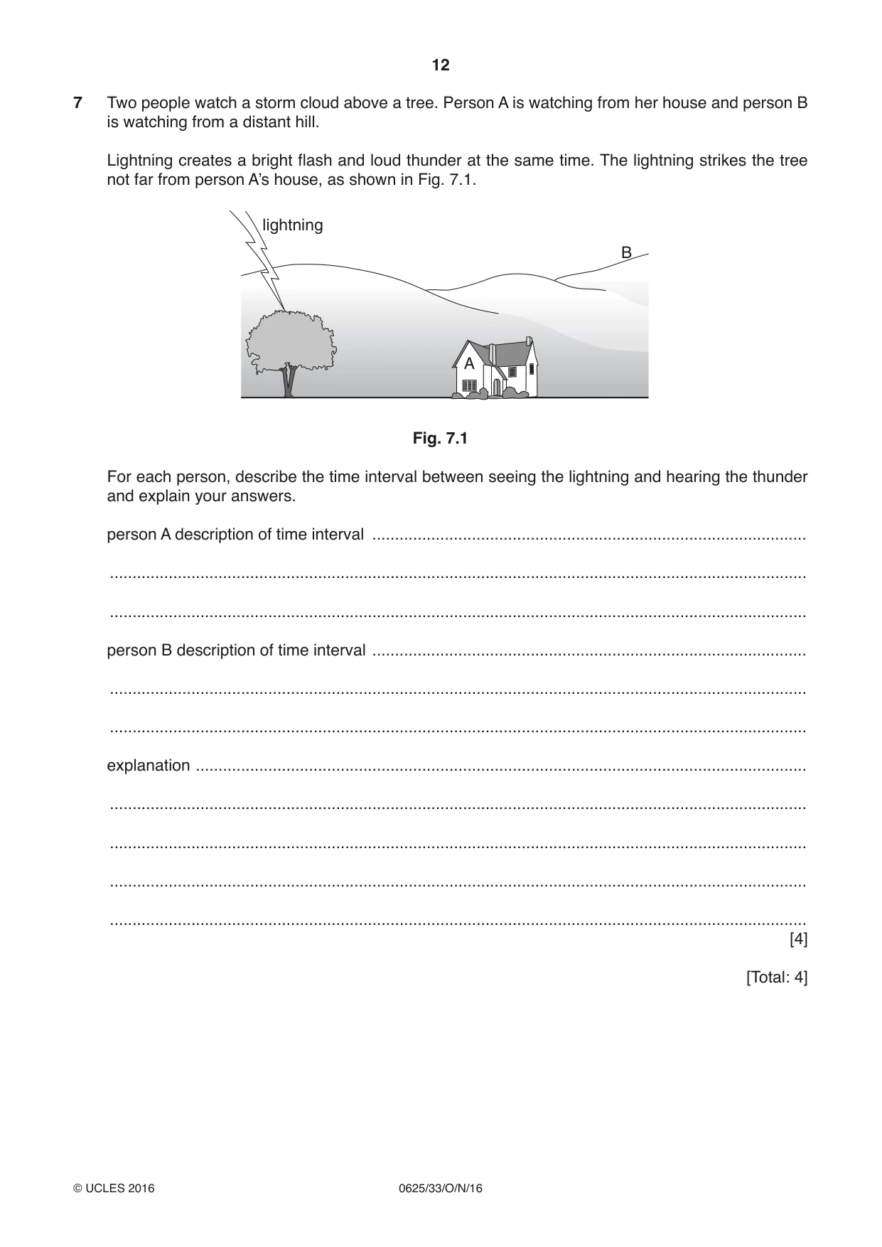 Cambridge IGCSE Physics 0625 2016 Oct/Nov Paper 3 · Variant 3 question paper, page 12 of 20