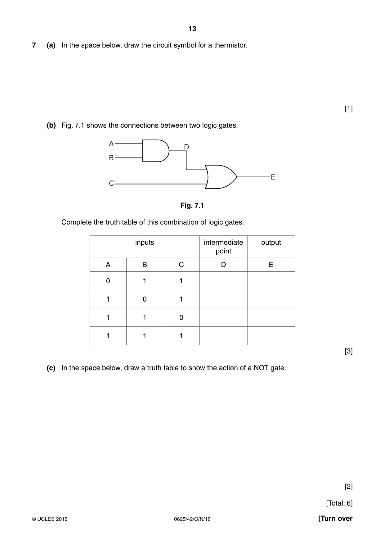 Cambridge IGCSE Physics 0625 2016 Oct/Nov Paper 4 · Variant 2 question paper, page 13 of 20