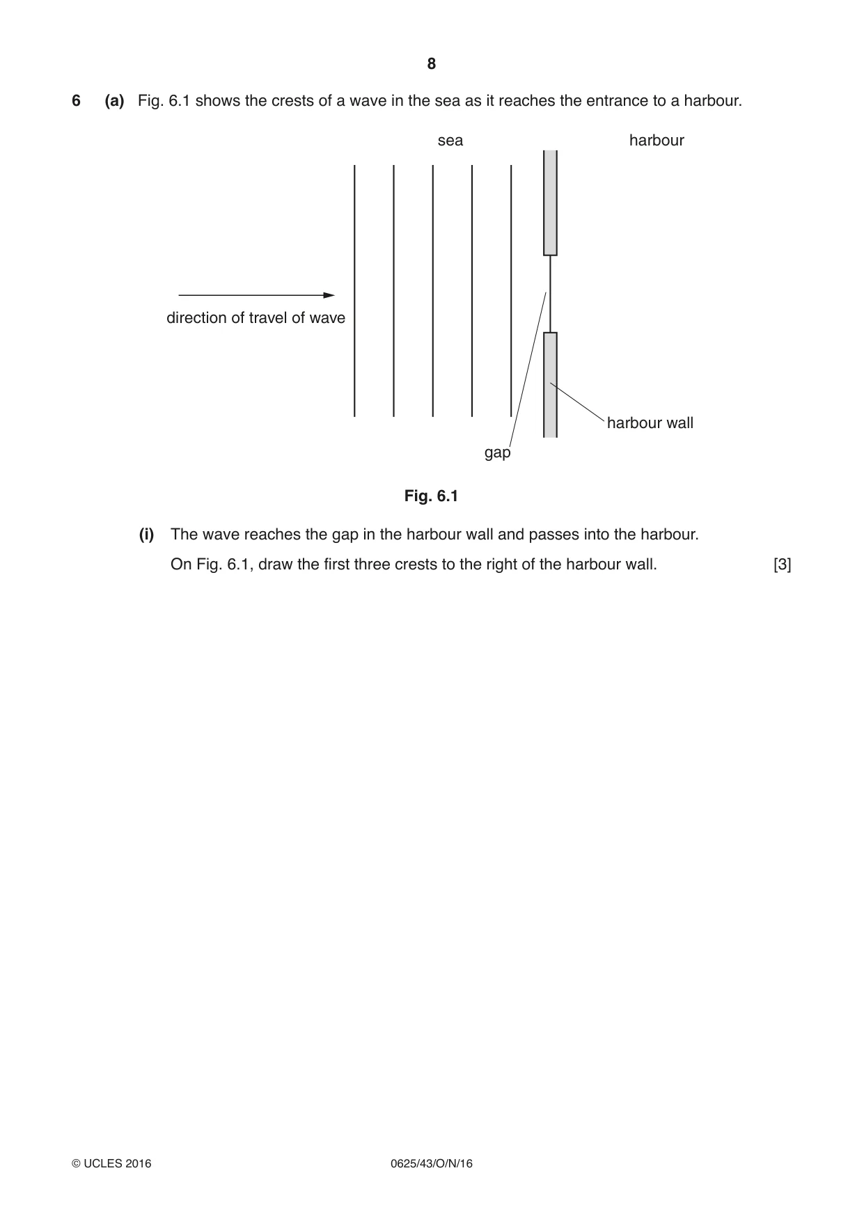 Cambridge IGCSE Physics 0625 2016 Oct/Nov Paper 4 · Variant 3 question paper, page 8 of 16