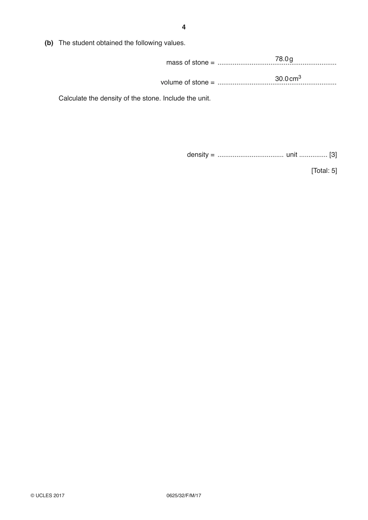 Cambridge IGCSE Physics 0625 2017 Feb/March Paper 3 · Variant 2 question paper, page 4 of 16