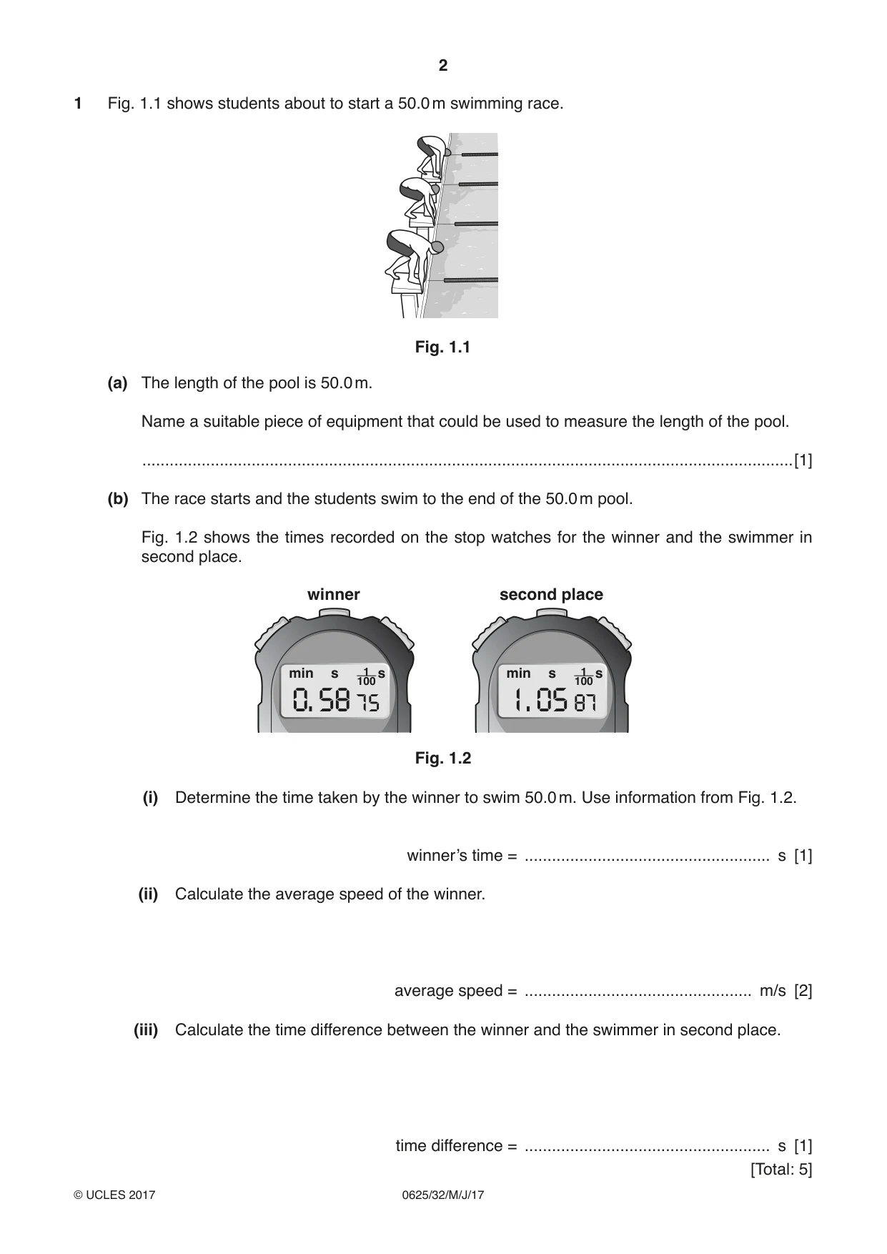 Cambridge IGCSE Physics 0625 2017 May/June Paper 3 · Variant 2 question paper, page 2 of 20