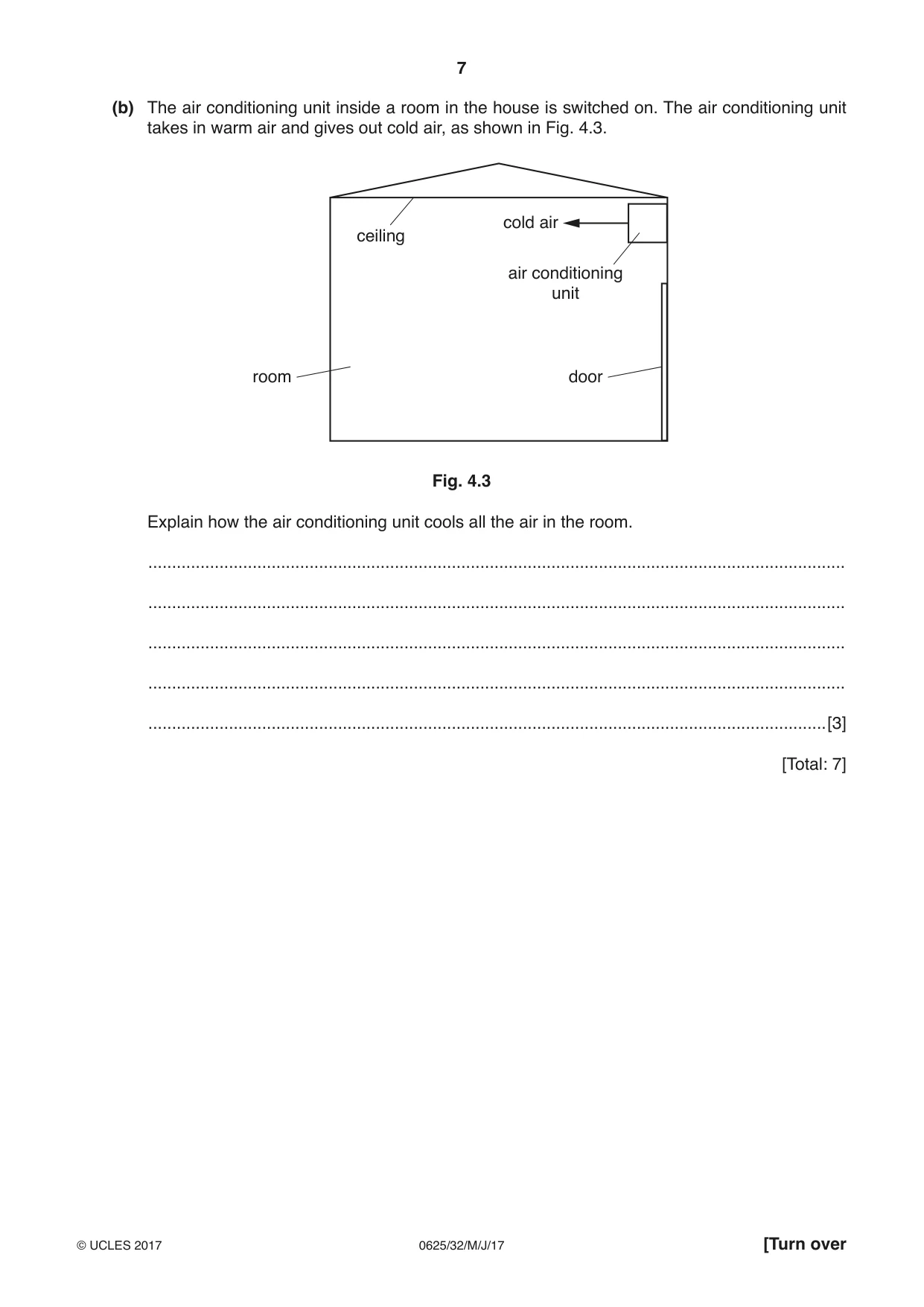 Cambridge IGCSE Physics 0625 2017 May/June Paper 3 · Variant 2 question paper, page 7 of 20