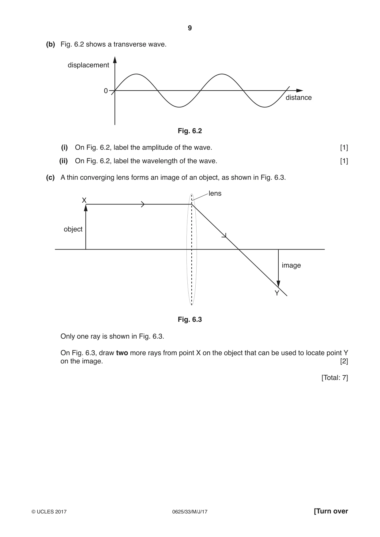 Cambridge IGCSE Physics 0625 2017 May/June Paper 3 · Variant 3 question paper, page 9 of 16