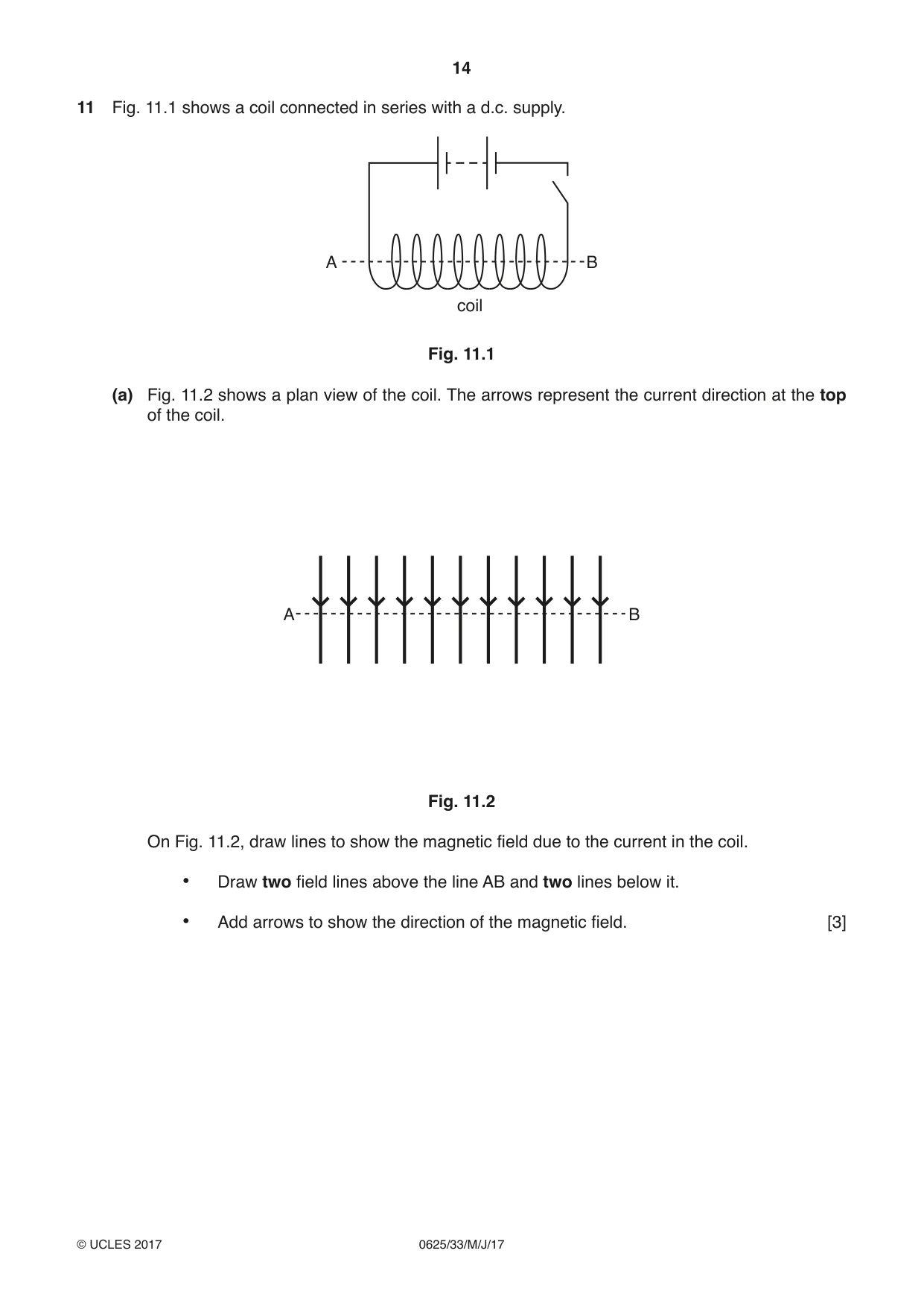 Cambridge IGCSE Physics 0625 2017 May/June Paper 3 · Variant 3 question paper, page 14 of 16