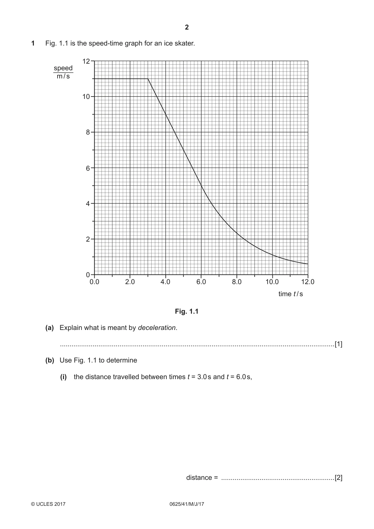 Cambridge IGCSE Physics 0625 2017 May/June Paper 4 · Variant 1 question paper, page 2 of 16