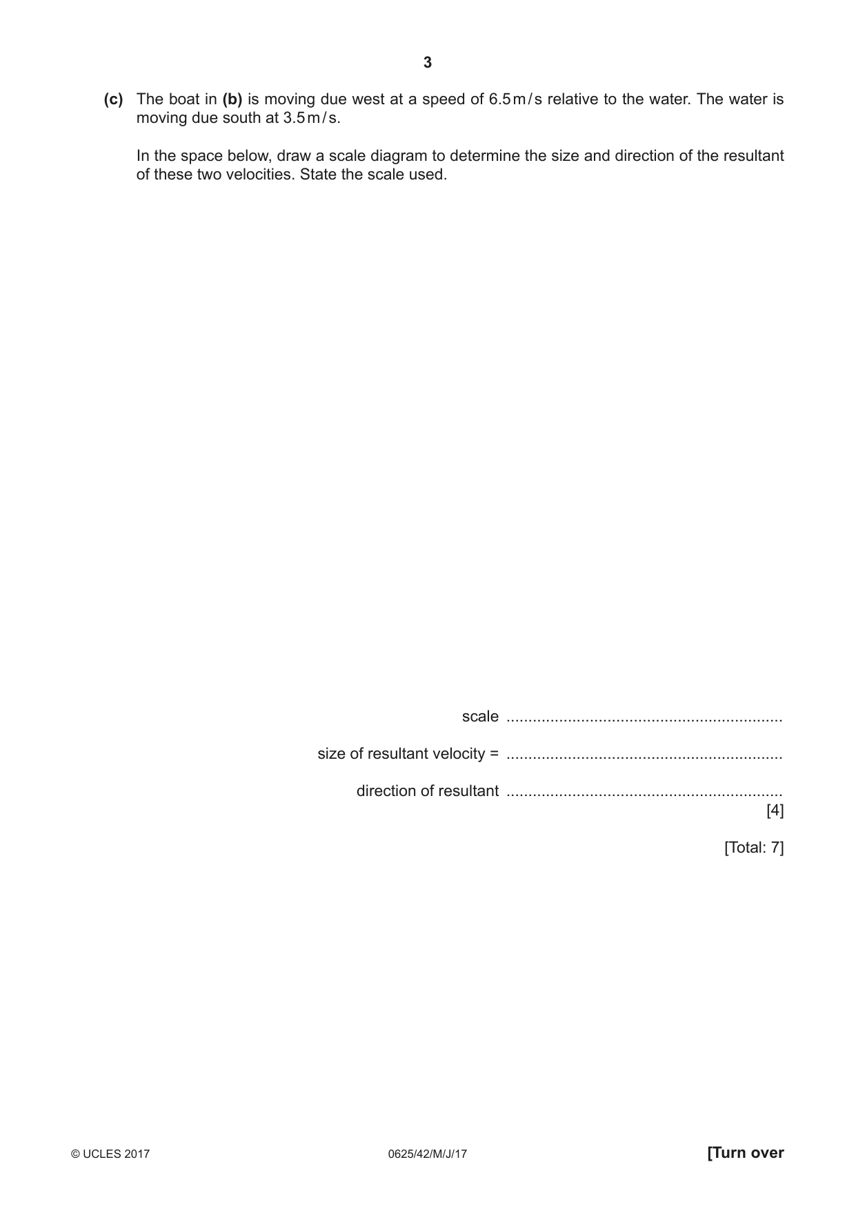 Cambridge IGCSE Physics 0625 2017 May/June Paper 4 · Variant 2 question paper, page 3 of 20