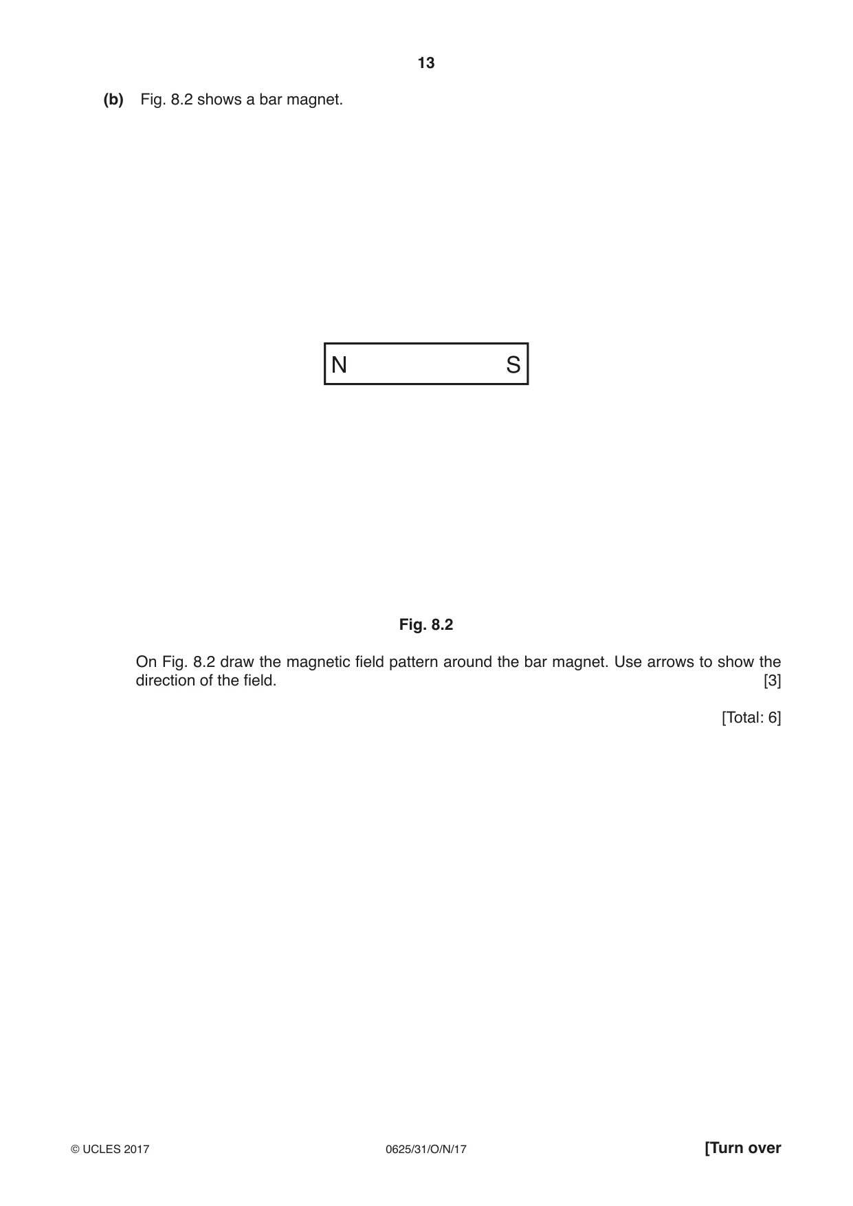 Cambridge IGCSE Physics 0625 2017 Oct/Nov Paper 3 · Variant 1 question paper, page 13 of 20