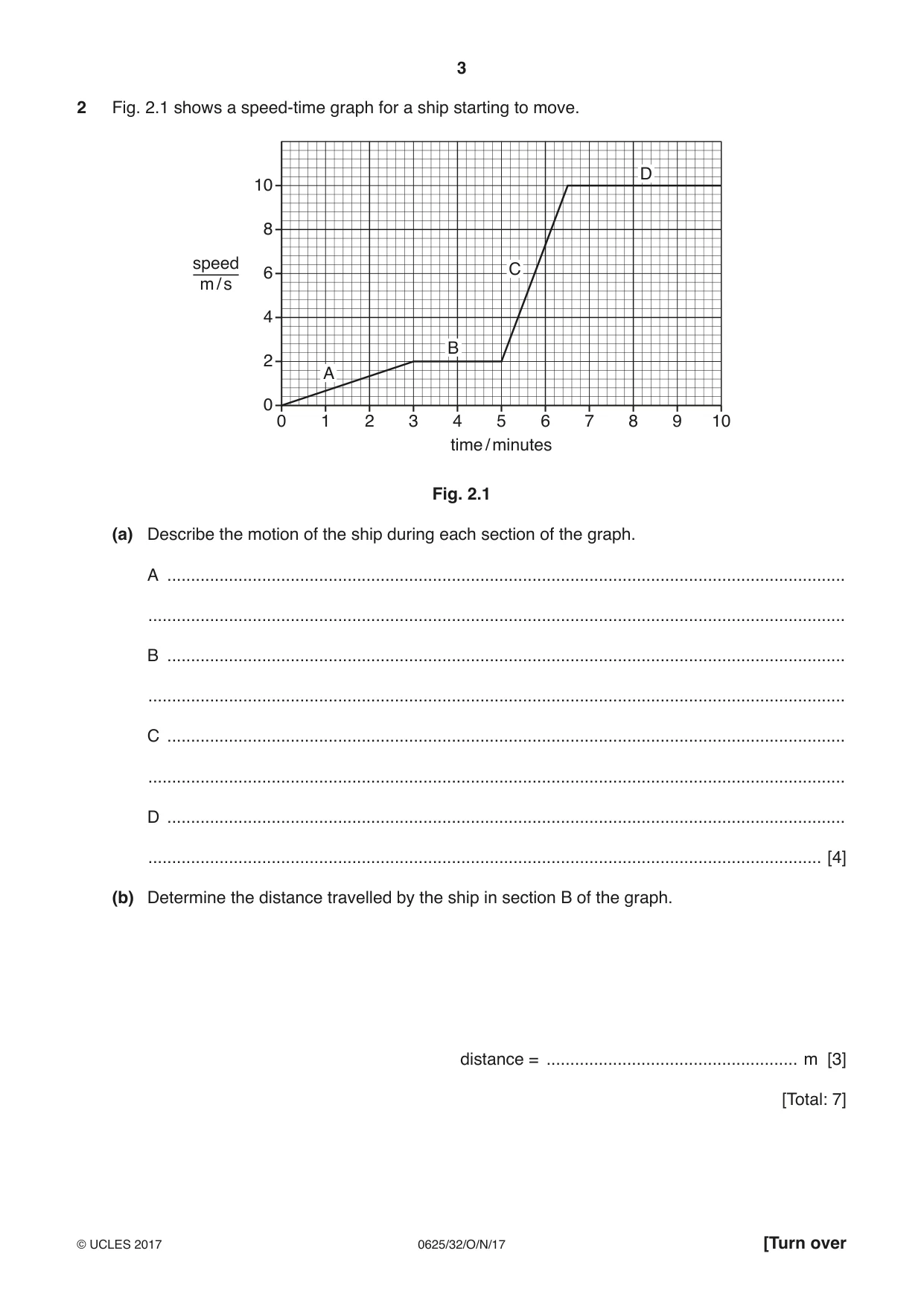 Cambridge IGCSE Physics 0625 2017 Oct/Nov Paper 3 · Variant 2 question paper, page 3 of 16