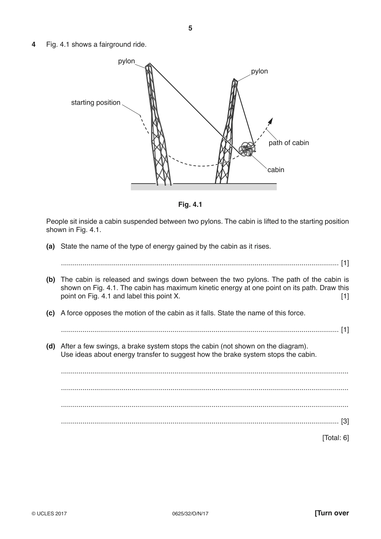 Cambridge IGCSE Physics 0625 2017 Oct/Nov Paper 3 · Variant 2 question paper, page 5 of 16