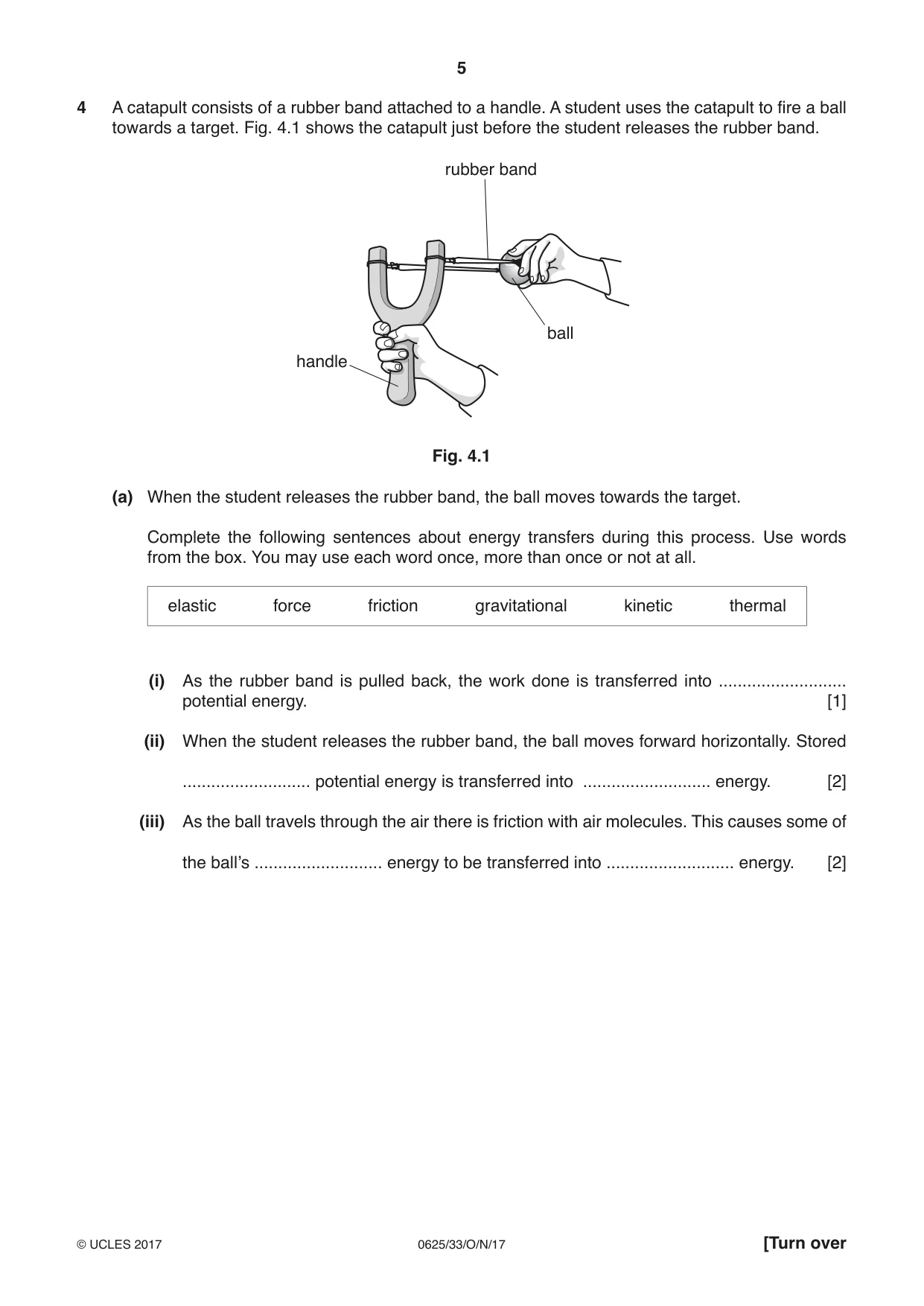 Cambridge IGCSE Physics 0625 2017 Oct/Nov Paper 3 · Variant 3 question paper, page 5 of 16