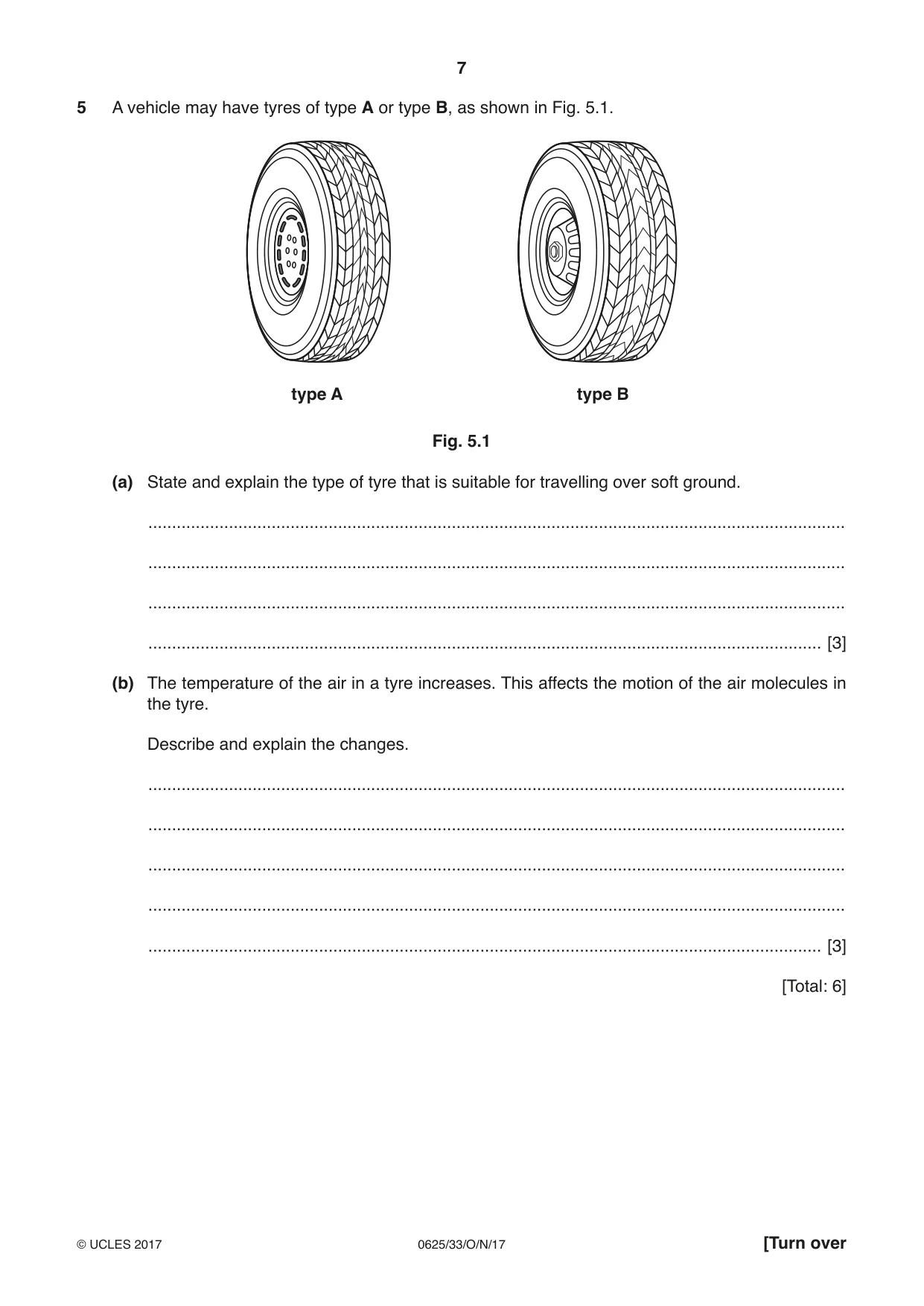 Cambridge IGCSE Physics 0625 2017 Oct/Nov Paper 3 · Variant 3 question paper, page 7 of 16