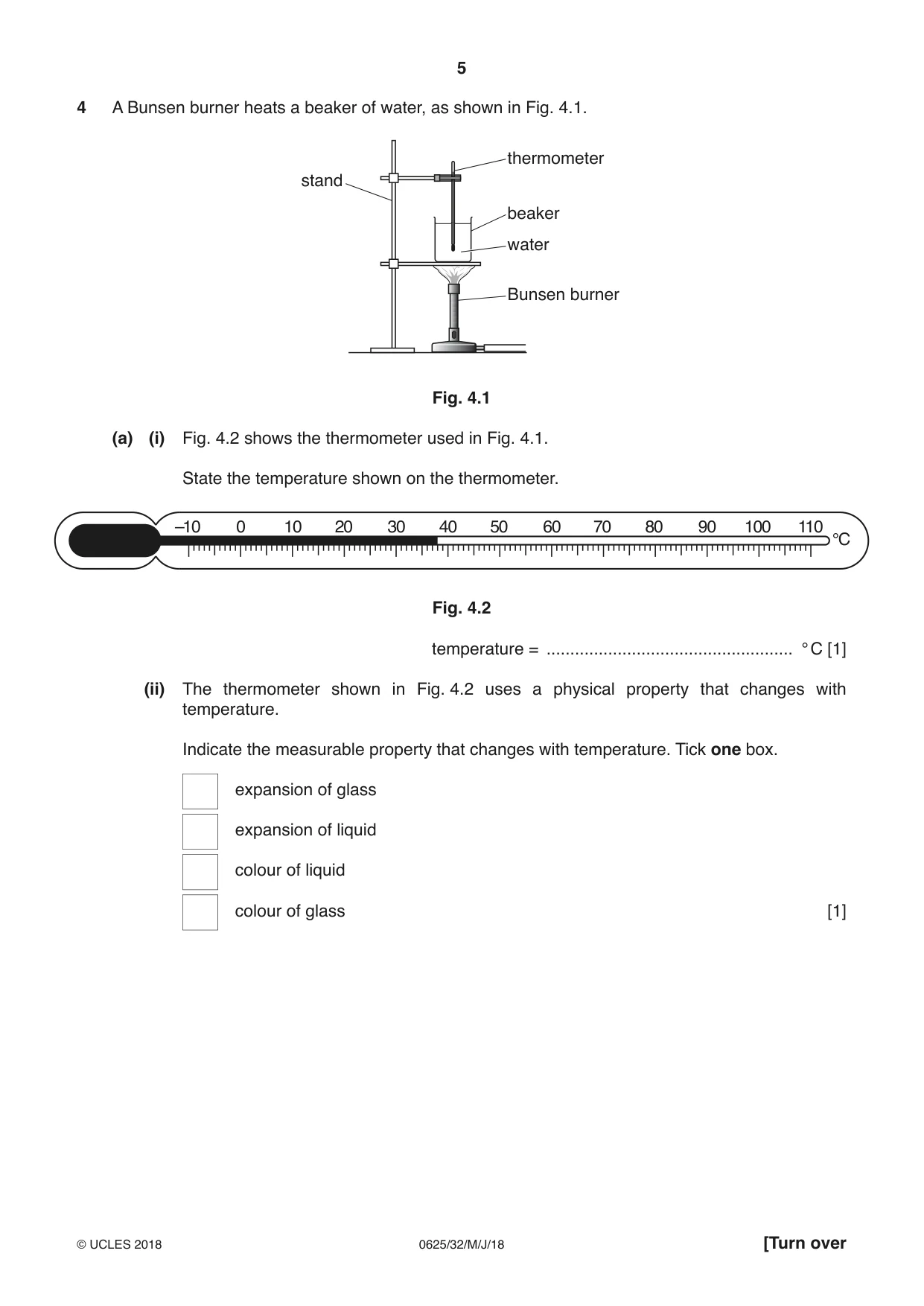 Cambridge IGCSE Physics 0625 2018 May/June Paper 3 · Variant 2 question paper, page 5 of 16