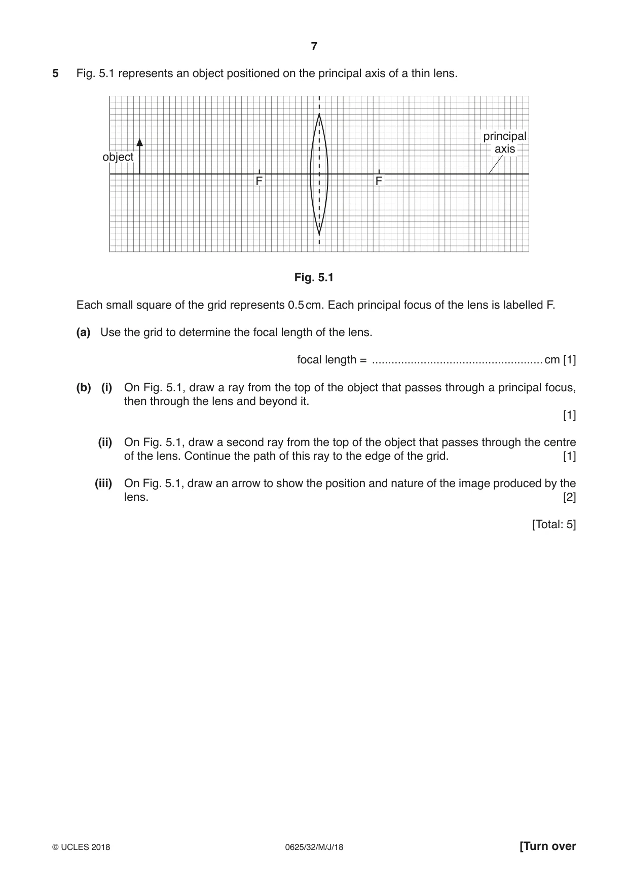 Cambridge IGCSE Physics 0625 2018 May/June Paper 3 · Variant 2 question paper, page 7 of 16