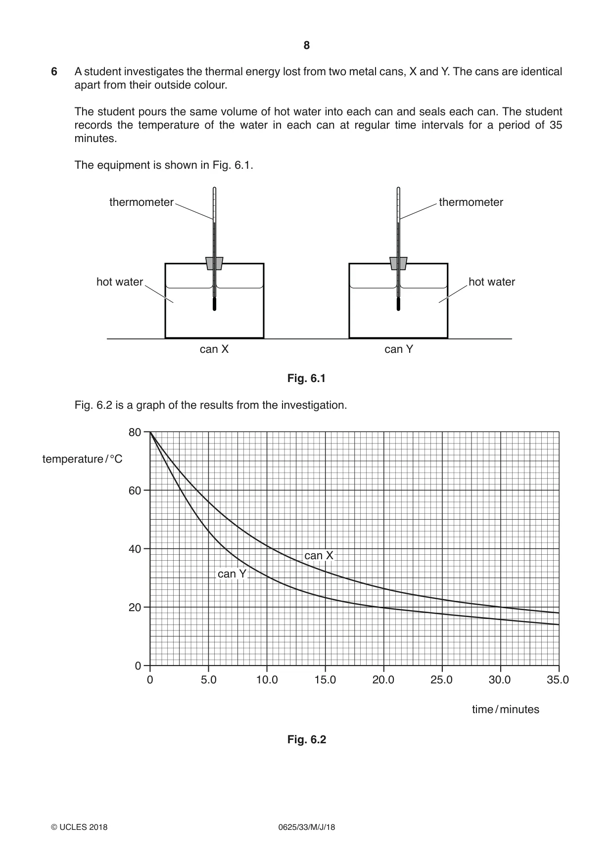 Cambridge IGCSE Physics 0625 2018 May/June Paper 3 · Variant 3 question paper, page 8 of 16