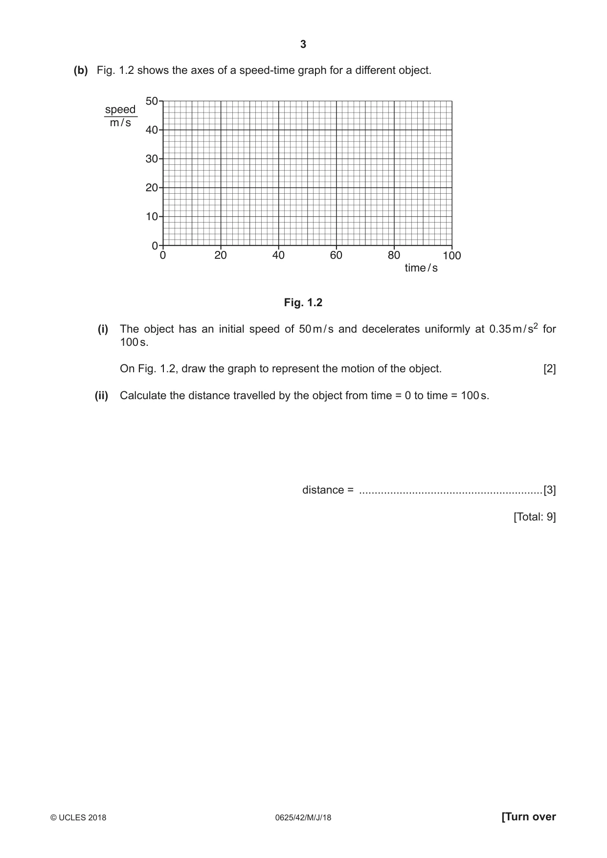 Cambridge IGCSE Physics 0625 2018 May/June Paper 4 · Variant 2 question paper, page 3 of 20