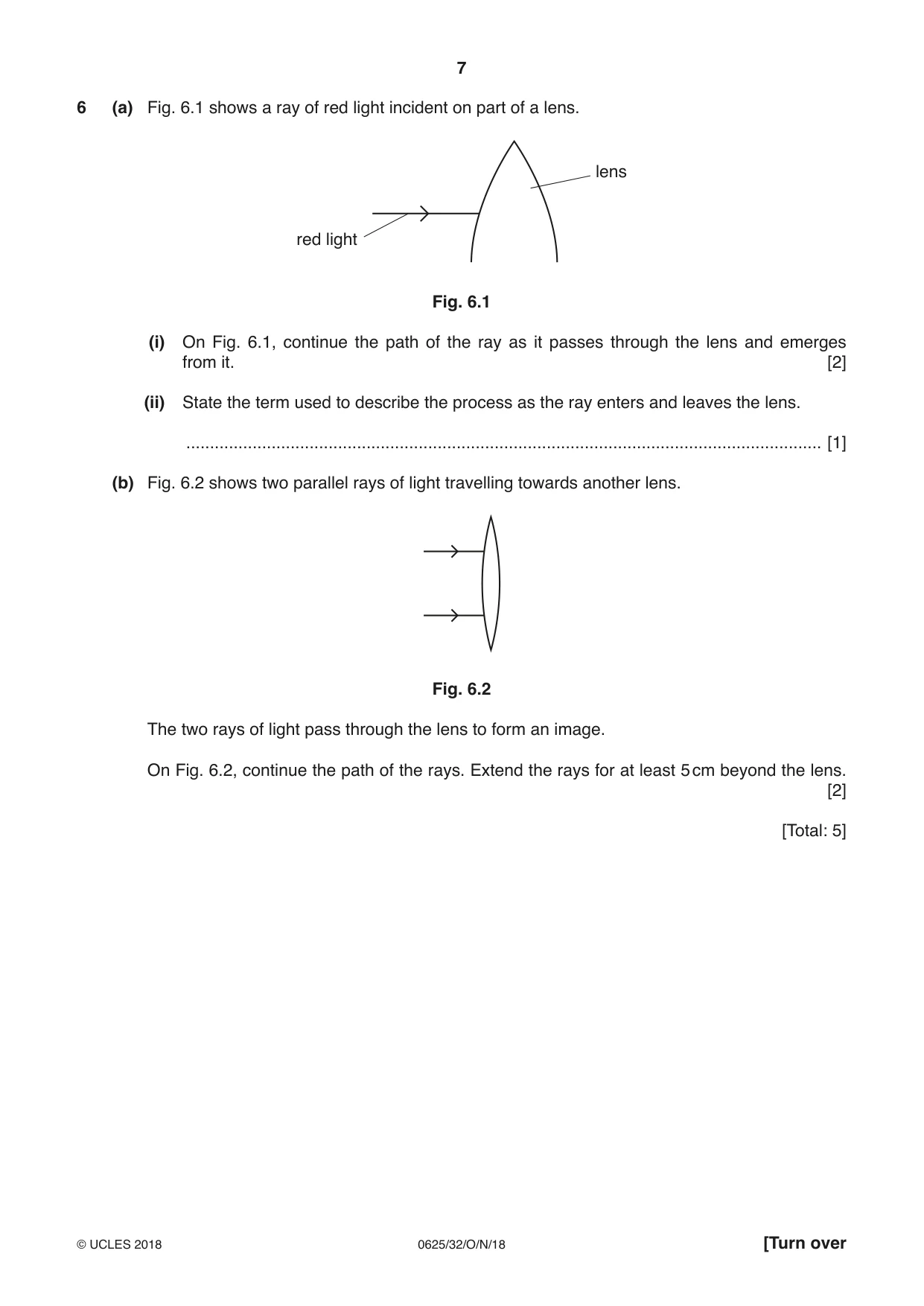 Cambridge IGCSE Physics 0625 2018 Oct/Nov Paper 3 · Variant 2 question paper, page 7 of 16