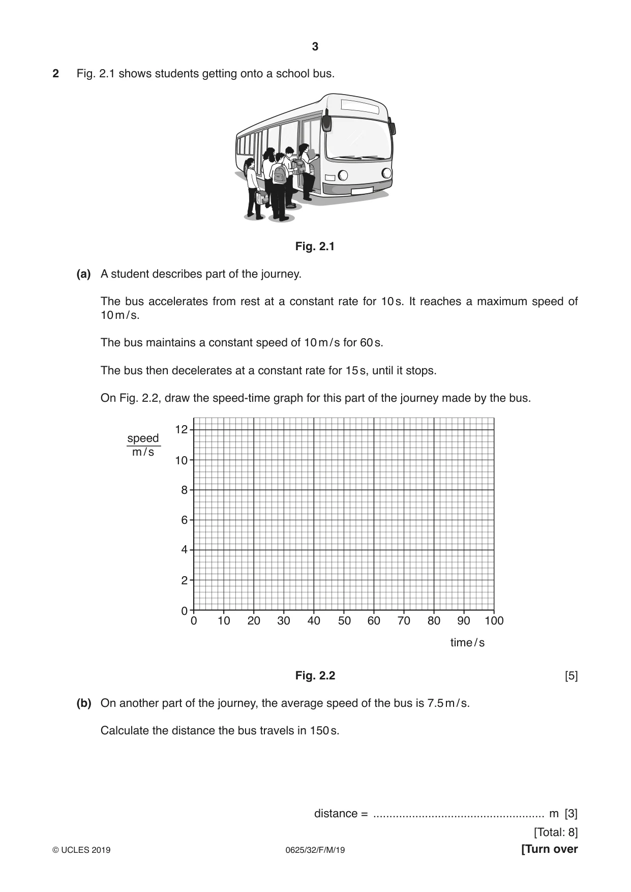 Cambridge IGCSE Physics 0625 2019 Feb/March Paper 3 · Variant 2 question paper, page 4 of 17