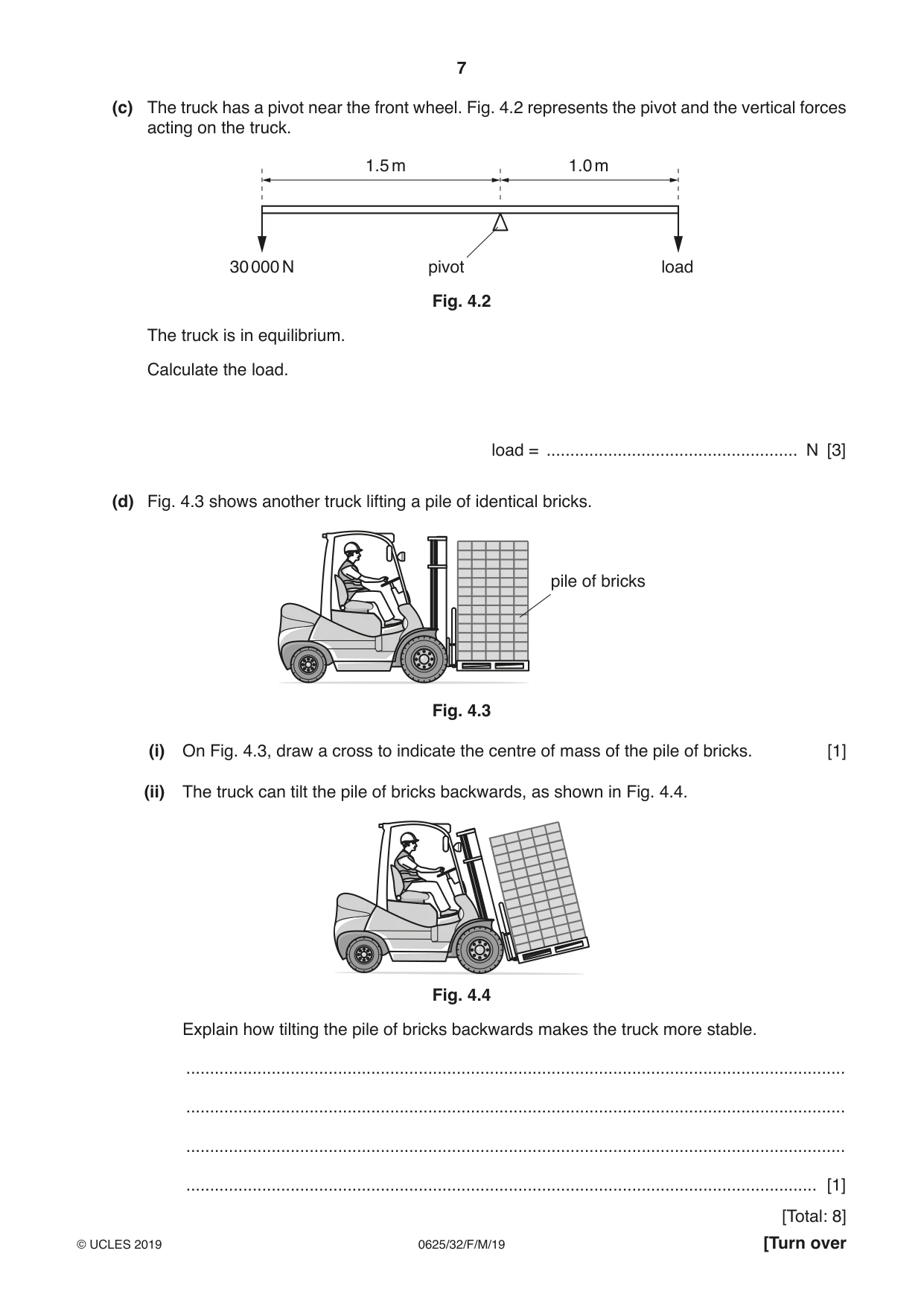 Cambridge IGCSE Physics 0625 2019 Feb/March Paper 3 · Variant 2 question paper, page 8 of 17