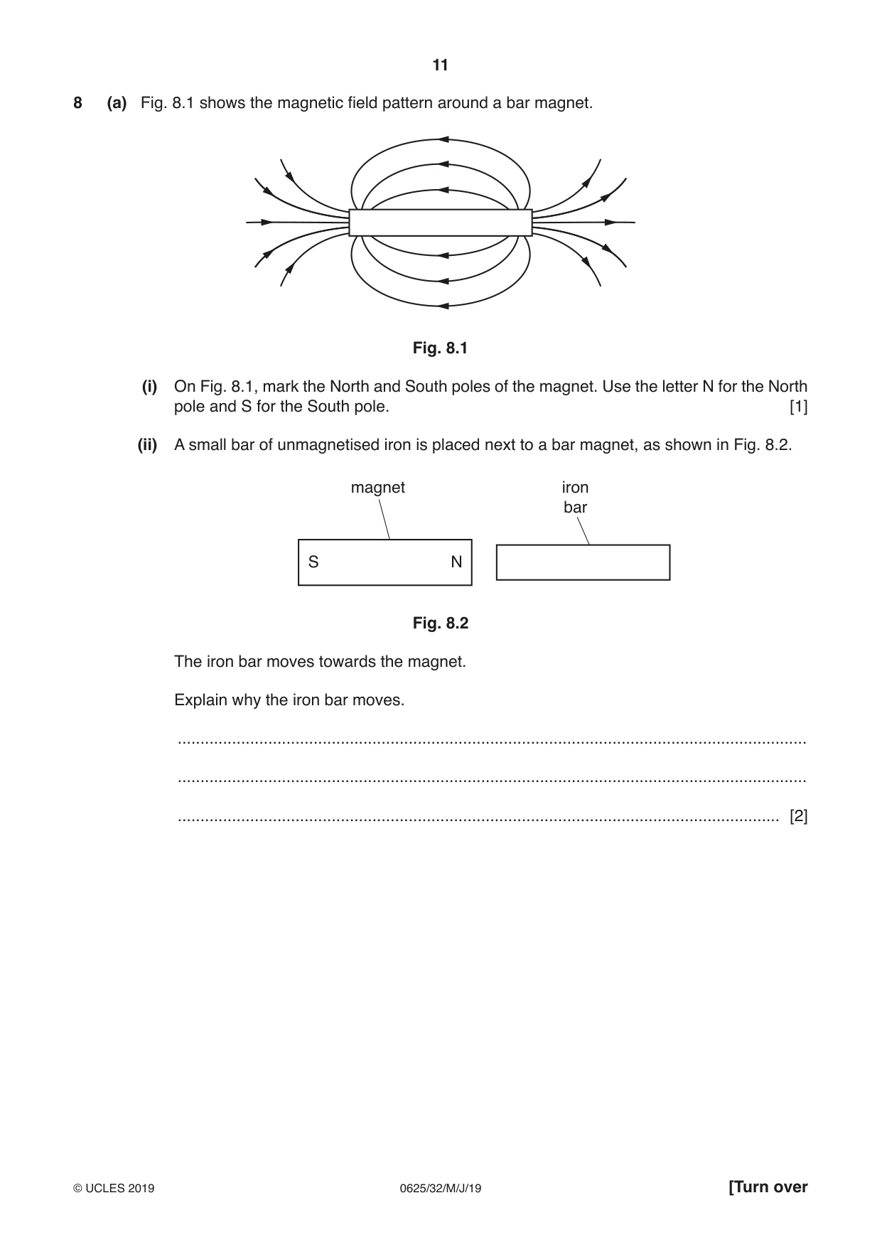 Cambridge IGCSE Physics 0625 2019 May/June Paper 3 · Variant 2 question paper, page 11 of 16