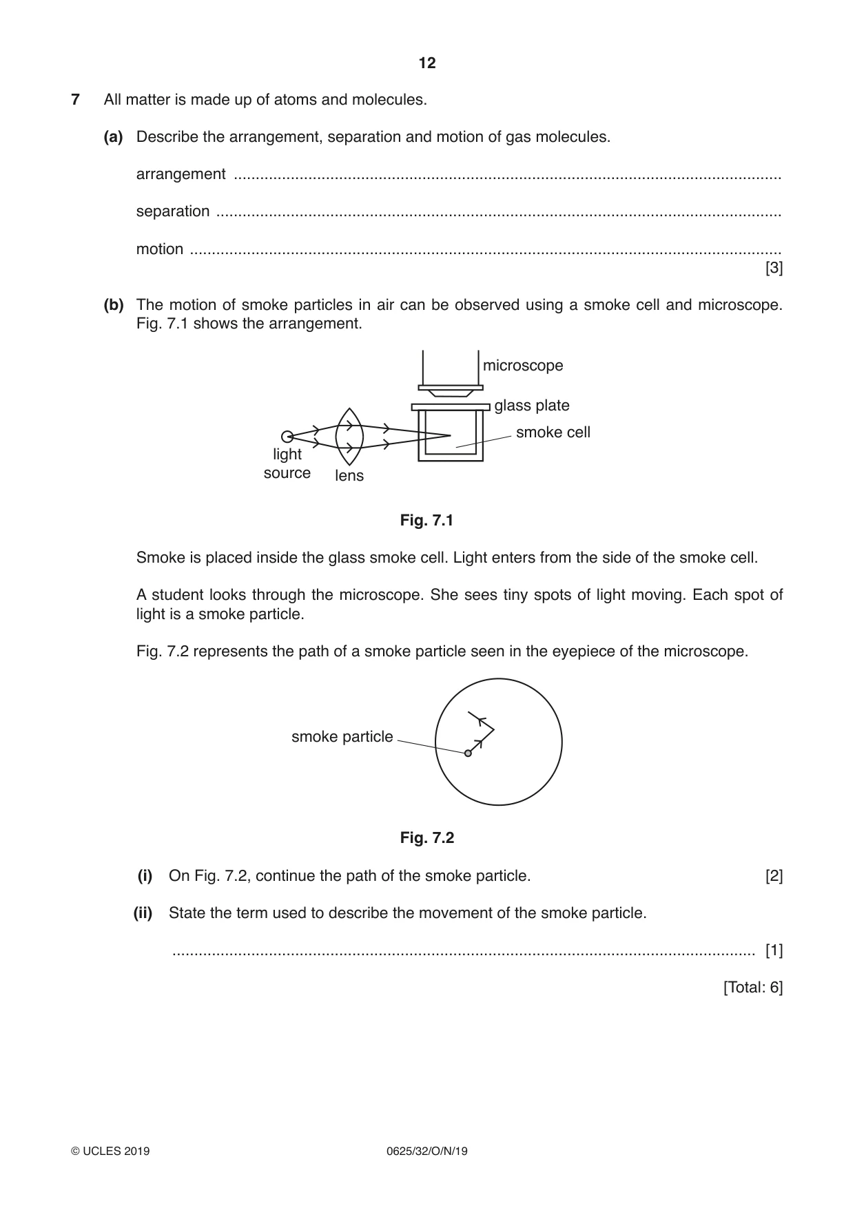 Cambridge IGCSE Physics 0625 2019 Oct/Nov Paper 3 · Variant 2 question paper, page 12 of 20