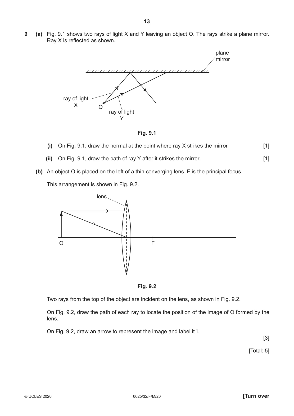 Cambridge IGCSE Physics 0625 2020 Feb/March Paper 3 · Variant 2 question paper, page 13 of 16