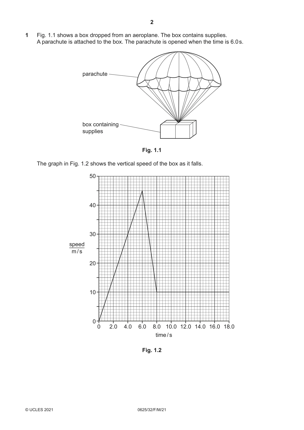Cambridge IGCSE Physics 0625 2021 Feb/March Paper 3 · Variant 2 question paper, page 2 of 16