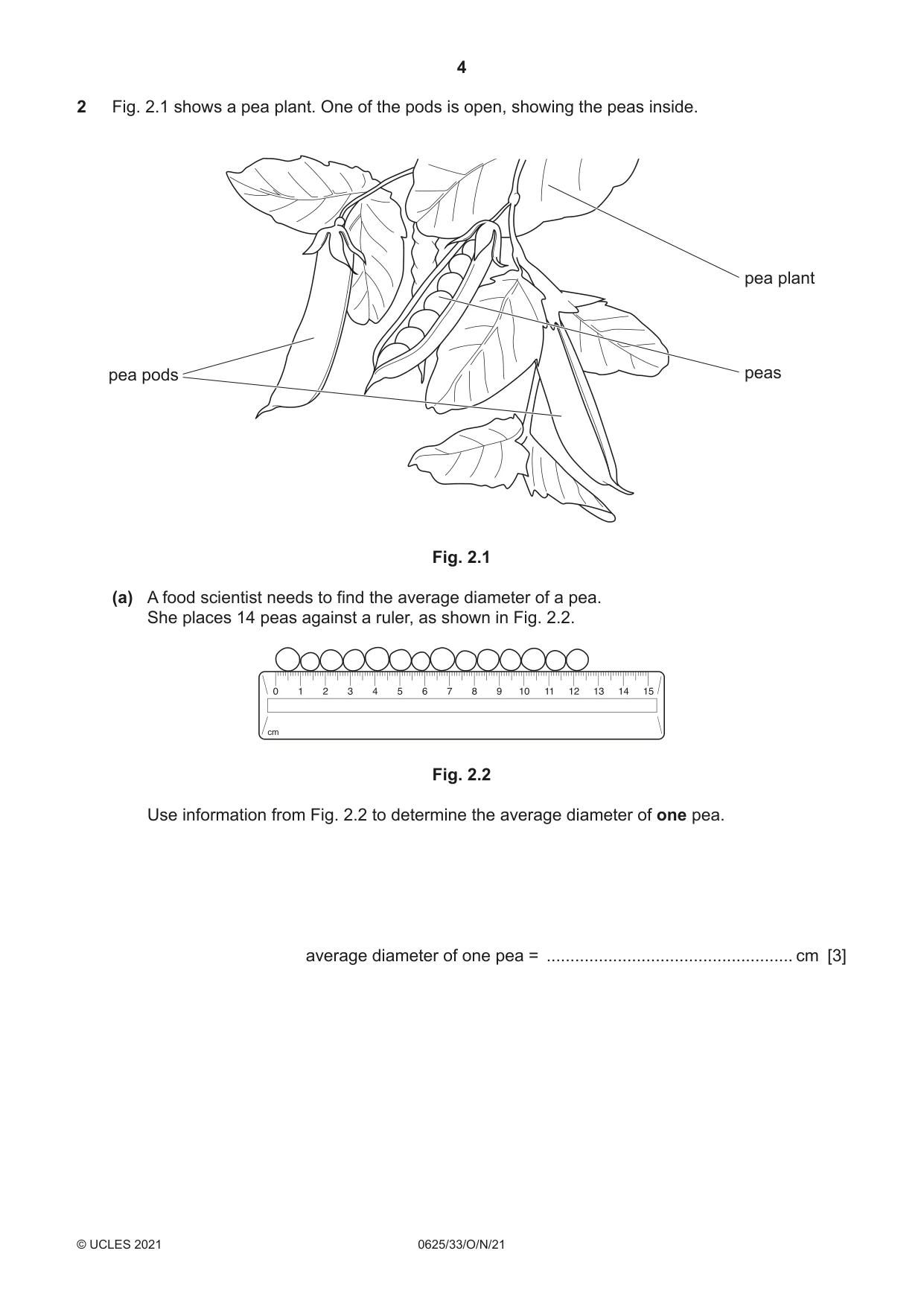 Cambridge IGCSE Physics 0625 2021 Oct/Nov Paper 3 · Variant 3 question paper, page 4 of 20