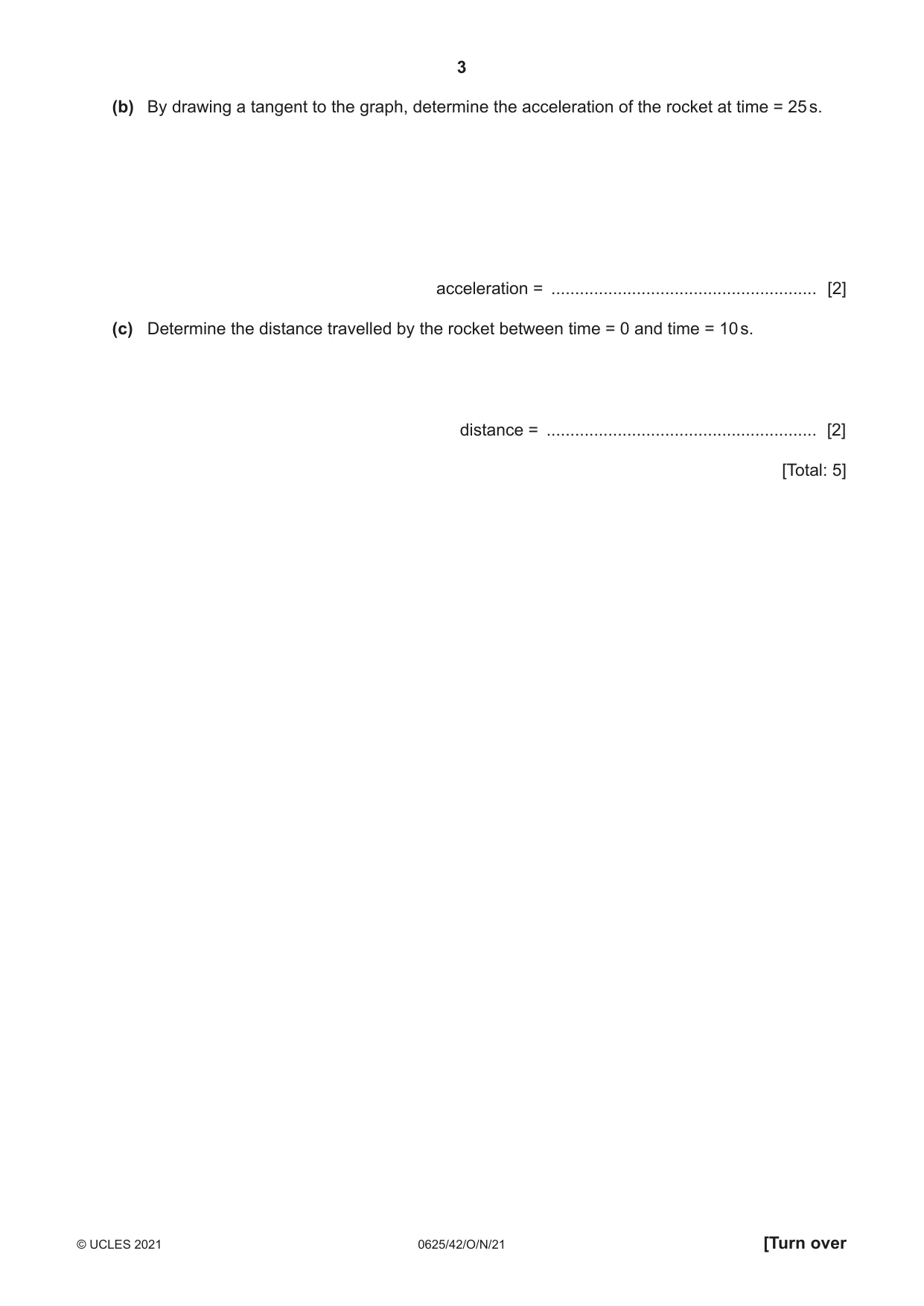 Cambridge IGCSE Physics 0625 2021 Oct/Nov Paper 4 · Variant 2 question paper, page 3 of 16