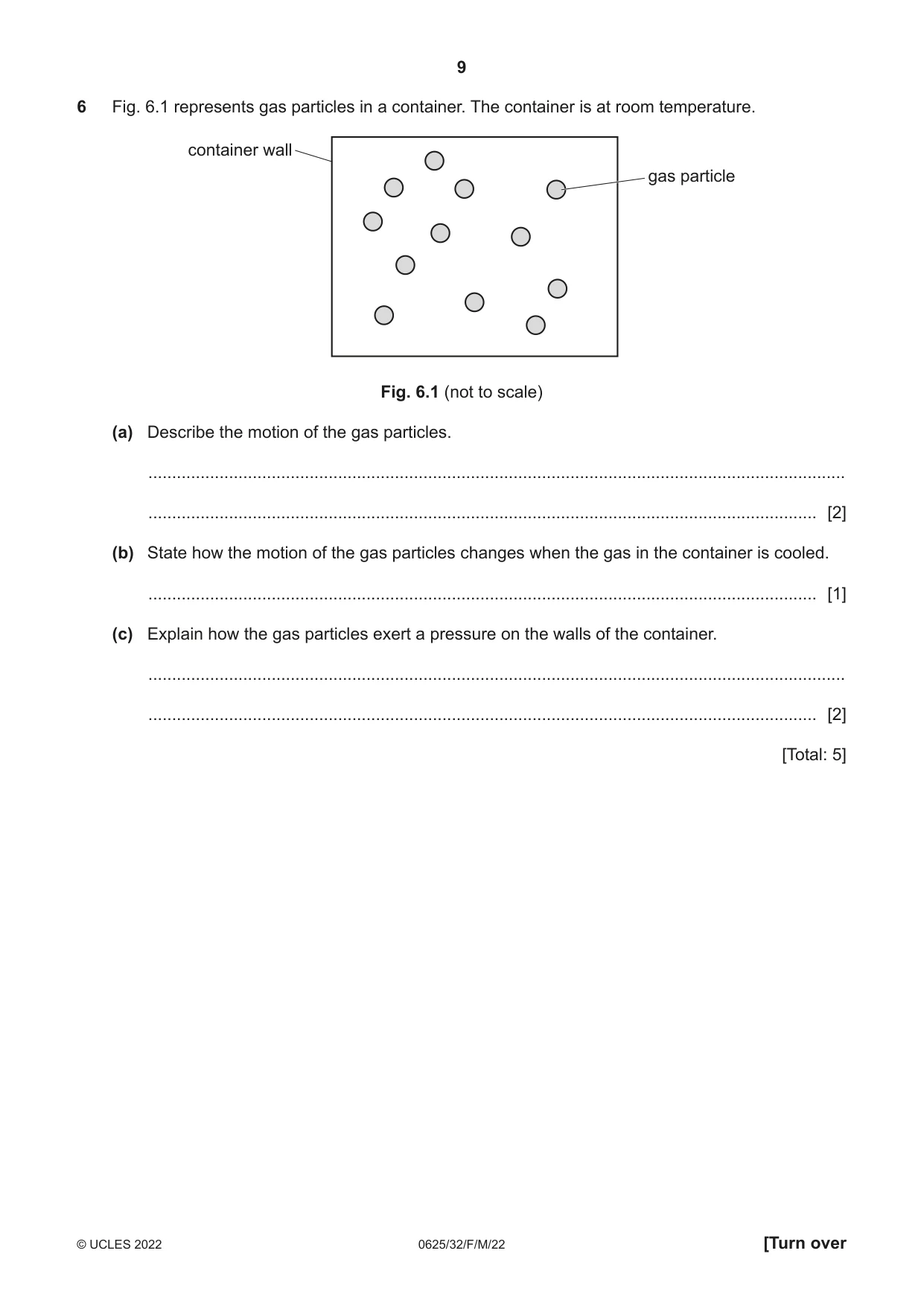 Cambridge IGCSE Physics 0625 2022 Feb/March Paper 3 · Variant 2 question paper, page 9 of 16