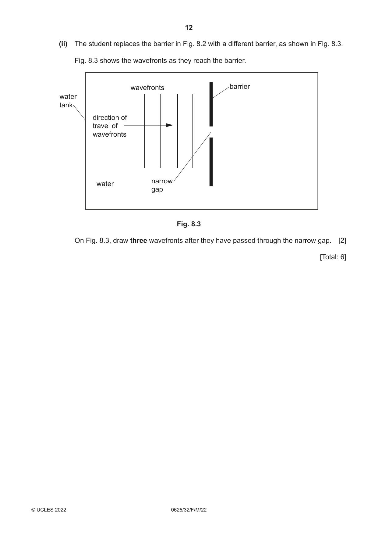 Cambridge IGCSE Physics 0625 2022 Feb/March Paper 3 · Variant 2 question paper, page 12 of 16