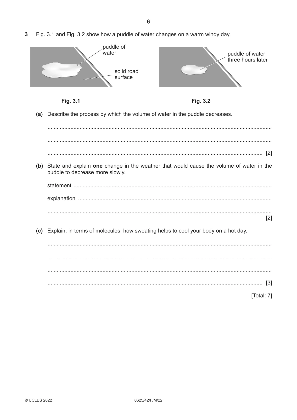 Cambridge IGCSE Physics 0625 2022 Feb/March Paper 4 · Variant 2 question paper, page 6 of 16