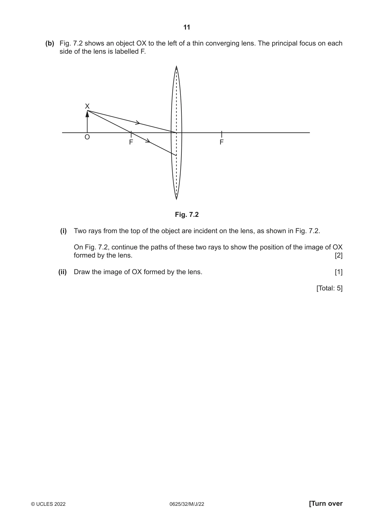 Cambridge IGCSE Physics 0625 2022 May/June Paper 3 · Variant 2 question paper, page 11 of 16