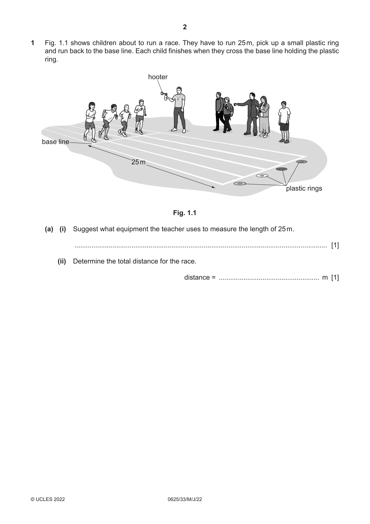Cambridge IGCSE Physics 0625 2022 May/June Paper 3 · Variant 3 question paper, page 2 of 16