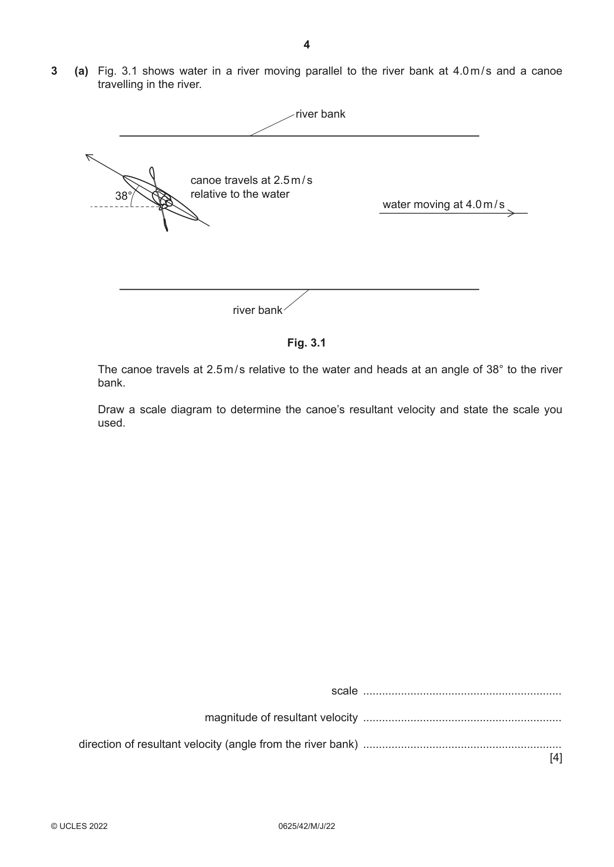 Cambridge IGCSE Physics 0625 2022 May/June Paper 4 · Variant 2 question paper, page 4 of 16