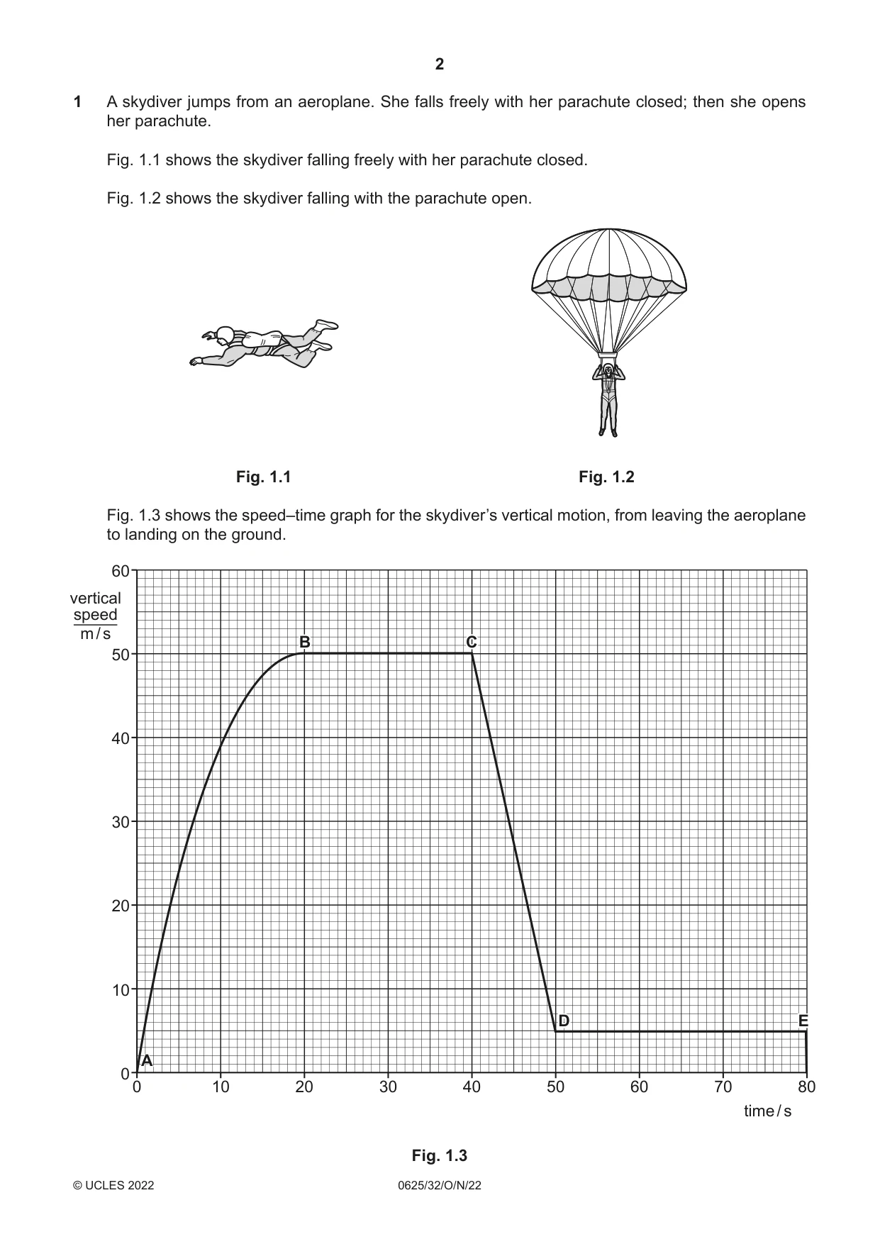 Cambridge IGCSE Physics 0625 2022 Oct/Nov Paper 3 · Variant 2 question paper, page 2 of 16