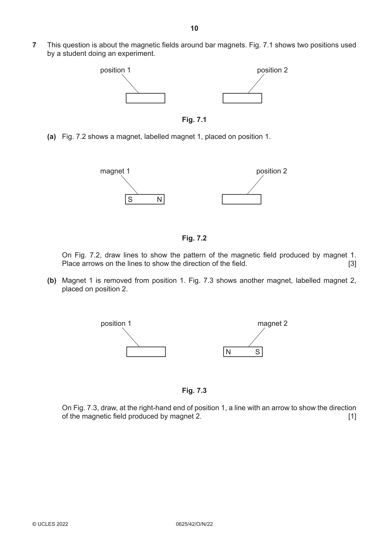 Cambridge IGCSE Physics 0625 2022 Oct/Nov Paper 4 · Variant 2 question paper, page 10 of 16