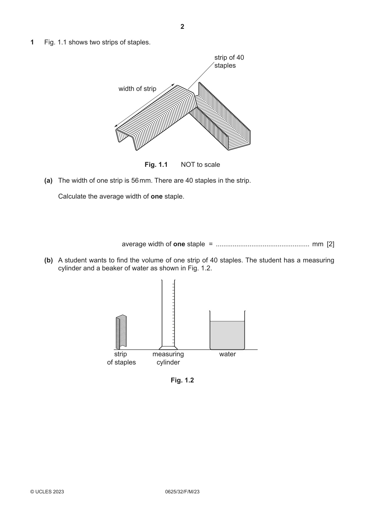 Cambridge IGCSE Physics 0625 2023 Feb/March Paper 3 · Variant 2 question paper, page 2 of 20