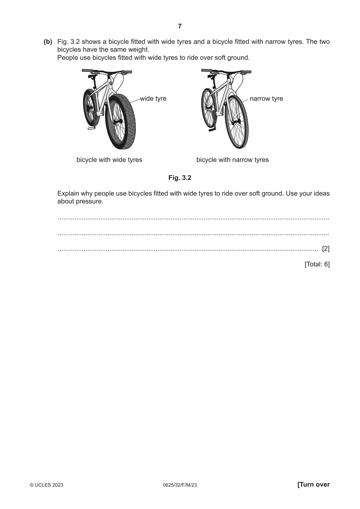 Cambridge IGCSE Physics 0625 2023 Feb/March Paper 3 · Variant 2 question paper, page 7 of 20