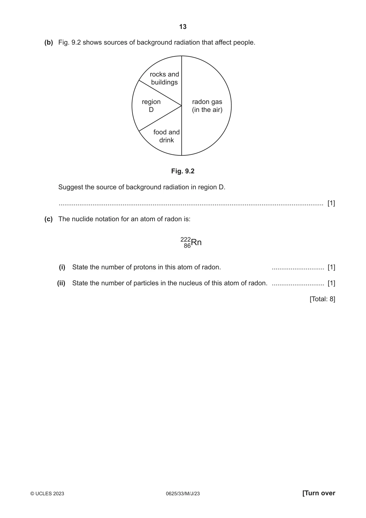 Cambridge IGCSE Physics 0625 2023 May/June Paper 3 · Variant 3 question paper, page 13 of 16