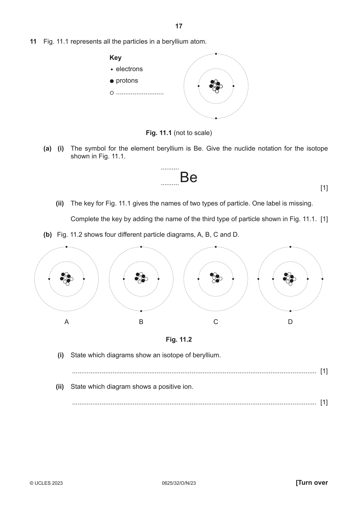 Cambridge IGCSE Physics 0625 2023 Oct/Nov Paper 3 · Variant 2 question paper, page 17 of 20