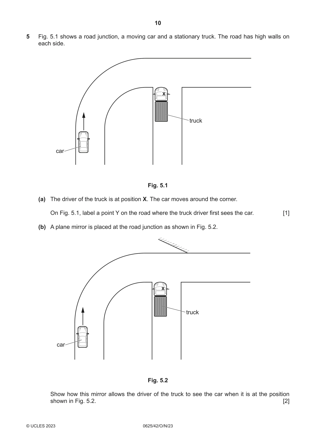 Cambridge IGCSE Physics 0625 2023 Oct/Nov Paper 4 · Variant 2 question paper, page 10 of 16