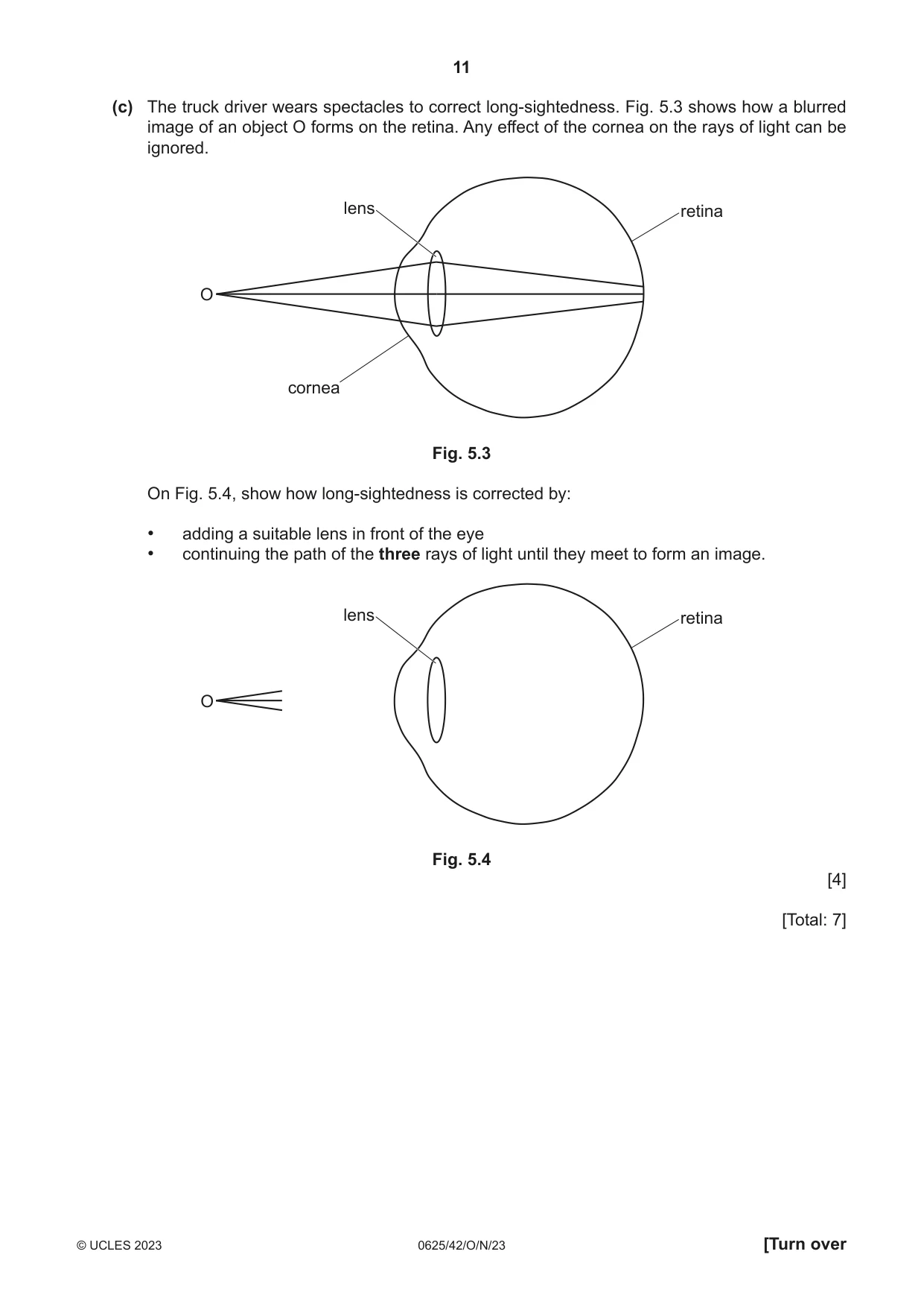 Cambridge IGCSE Physics 0625 2023 Oct/Nov Paper 4 · Variant 2 question paper, page 11 of 16