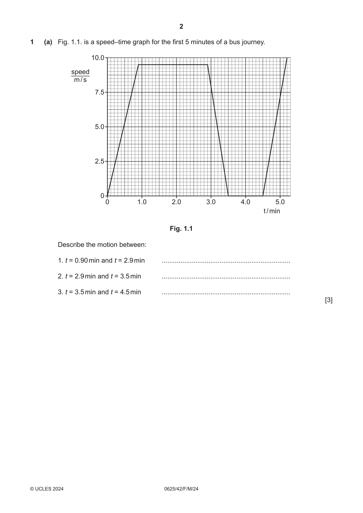 Cambridge IGCSE Physics 0625 2024 Feb/March Paper 4 · Variant 2 question paper, page 2 of 20