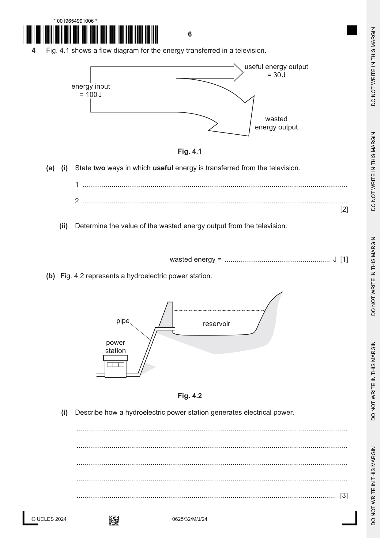 Cambridge IGCSE Physics 0625 2024 May/June Paper 3 · Variant 2 question paper, page 6 of 16