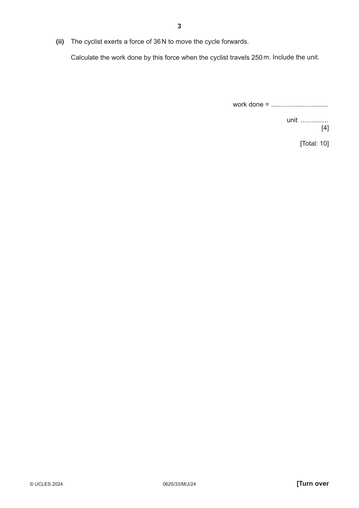 Cambridge IGCSE Physics 0625 2024 May/June Paper 3 · Variant 3 question paper, page 3 of 16