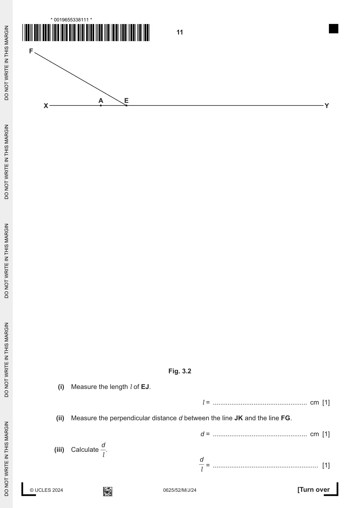 Cambridge IGCSE Physics 0625 2024 May/June Paper 5 · Variant 2 question paper, page 11 of 16